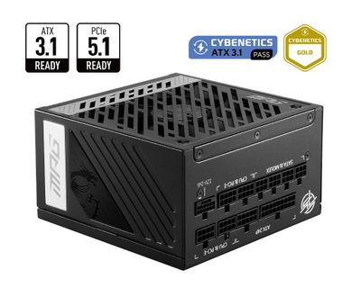 MSI zdroj MPG A1000G PCIE5 1000W 80PLUS GOLD m
