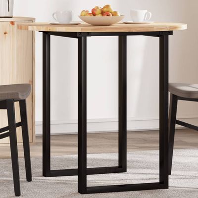 vidaXL Stolová doska okrúhla Ø80x2 cm masívne akáciové drevo