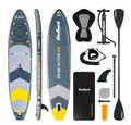 Paddleboard SUP REBEL ACTIVE RBA-4501 11'6" 350x81x15 cm šedý