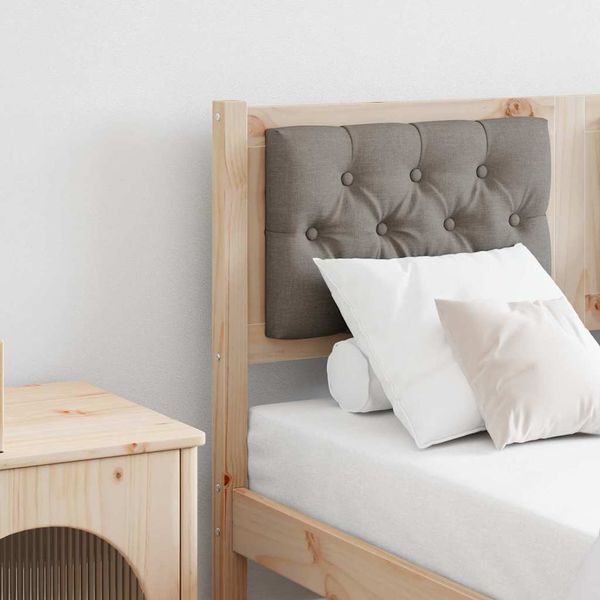 vidaXL Zadné čelo Iný Hnedá a taupe 120 cm Borovicový masív