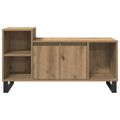 vidaXL TV skrinka dub artisan 100x35x55 cm spracované drevo