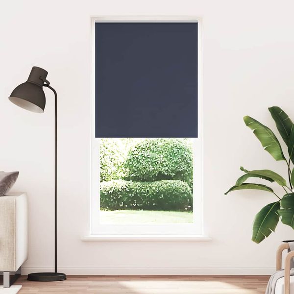 vidaXL Zatemňovacia roleta 104,4x230 cm, šírka látky 100 cm, námornícka modrá