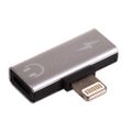 Adaptér Akyga AK-AD-64 Lightning (m) / Lightning (f) / Lightning (f)