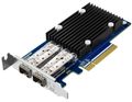 QNAP QXG-10G2SF-X710 - 2x 10GbE SFP+, PCIe Gen3 x8 Sítová karta, dvouportová, PCIe 3.0 x8 , 2× 10G SFP+, pro QNAP NAS s volným PCIe slotem