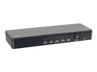 Distribution Amplifier - Rozdeľovač video / audio - 4 x HDMI - desktop
