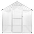 vidaXL Skleník, hliník 421x190x195 cm 15,6 m³