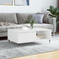 vidaXL Konferenčný stolík biely 90x60x35 cm kompozitné drevo