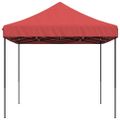 vidaXL Skladací pop-up párty stan burgundský 440x292x315 cm