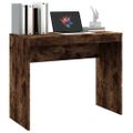 vidaXL Stôl dymový dub 90x40x72 cm spracované drevo