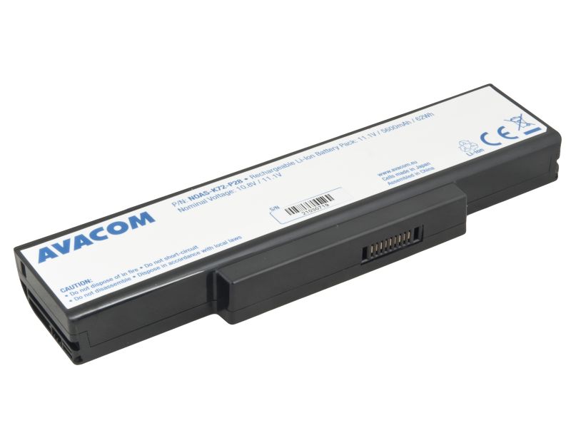 Batéria AVACOM pre Asus A72/K72/N71/N73/X77 Li-Ion 11,1V 5600mAh