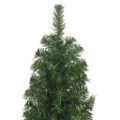 vidaXL Umelý vianočný stromček Zelená 180 cm PVC, oceľ a plast