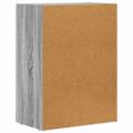 vidaXL Servírovacia skriňa ELST Sivý Sonoma 59 x 35 x 80.5 cm