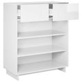 vidaXL Skrinka na topánky 73 x 38 x 87,5 cm Spracované drevo