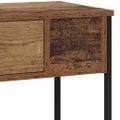 vidaXL Konzolový stôl Staré drevo 100 x 34.5 x 75 cm Kompozitné drevo