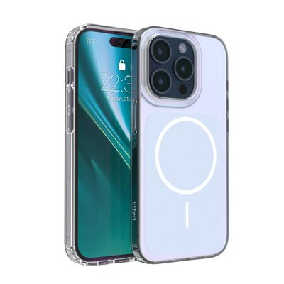 Obal Etteri Hidden Pearl pre iPhone 15 Pro 6,1" svetlo modrý