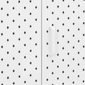 vidaXL Komoda biela 105x35x75 cm oceľ