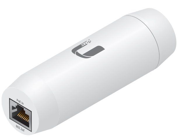 Ubiquiti INS-3AF-I-G PoE, Instant Indoor PoE Converter, 48V 802.3af/24V pasívne PoE, vnútorné