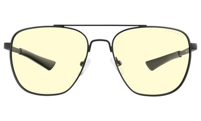 GUNNAR kancelárske/herné okuliare MUSTANG ONYX jantárové sklá BLF 65 GUNNAR focus