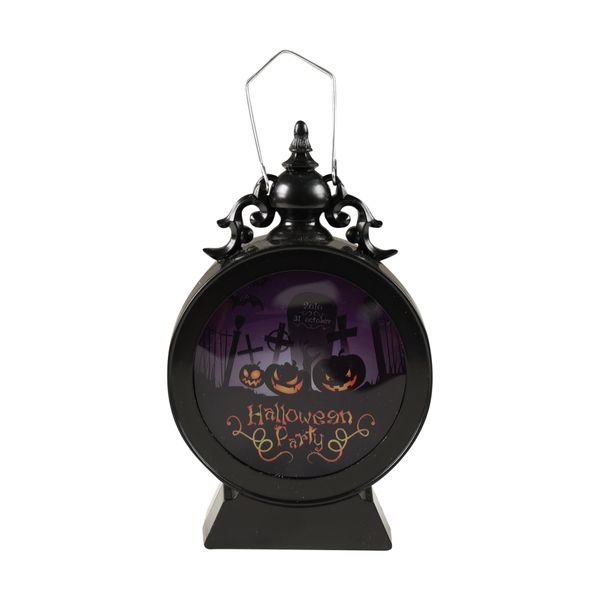 Lampa halloween okrúhla so svetlom