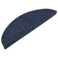 vidaXL Samolepiace nášľapy na schody 30 ks 56x17x3 cm modrá