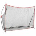 vidaXL Golfová trénovacia sieť 356x92,5x215 cm kovová