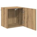 vidaXL TV nástenná skriňa 40,5x30x40cm Remeselný dub Kompozitné drevo