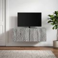 vidaXL Nástenná TV skrinka 59,5 x 31 cm Sivý Sonoma Kompozitné drevo
