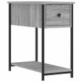 vidaXL Nočné stolíky 2 ks sivý dub sonoma 30x60x60 cm kompozitné drevo