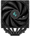 DEEPCOOL chladič AK620 Zero Dark / 2x120mm fan / 6x heatpipes / pre Intel i AMD/ kompletný čierny Chladic, pre CPU, pre Intel i AMD, socket 1700, 1200, 115x, 2011(-3), 2066, AM5, AM4, 260W TDP, 2x 120mm ventilátor, 6 heatpipe,