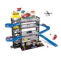 Veľká parkovacia garáž s heliportom - náhradný obal