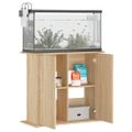 vidaXL Stojan na akvárium, dub sonoma, 81x36x73 cm, technické drevo