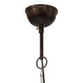 vidaXL Industriálna okrúhla závesná lampa 25 W farebná 30 cm E27