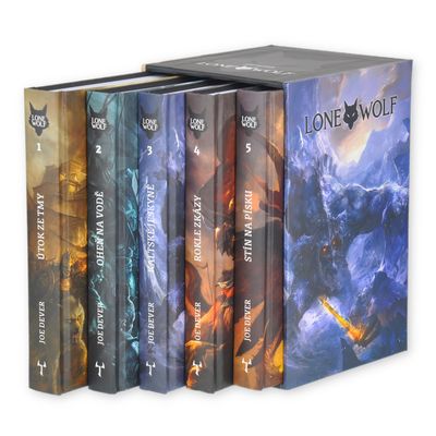 Lone Wolf: Cyklus Kai - komplet 5 vázaných knih