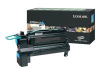 Extra vysoká výťažnosť - azúrová - originálna - kazeta s farbivom LCCP, LRP - pre Lexmark X792de, X792dte, X792dtfe, X792dtme, X792dtpe, X792dtse