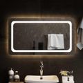 vidaXL LED kúpeľňové zrkadlo 90x50 cm