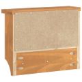 vidaXL Nástenný vešiak na kabáty SANDNES 45x12x35 cm borovicový masív