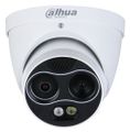 DAHUA termální duální IP kamera/ termo 256x192 f=3,5mm(51st)/ vizuál 4Mpix 4mm(71st)/ IR30m/ dome/ detekce ohně