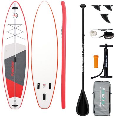 FunWater SUP paddleboard SUPFW69C 3,35m (červeno-biela)