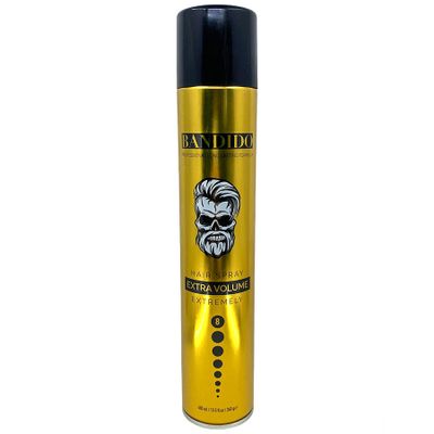 Extra silný lak na vlasy BANDIDO Hair spray extremely Gold 400 ml