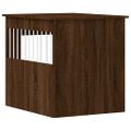 vidaXL Nábytková prepravka pre psa hnedý dub 64,5x80x71 cm komp. drevo
