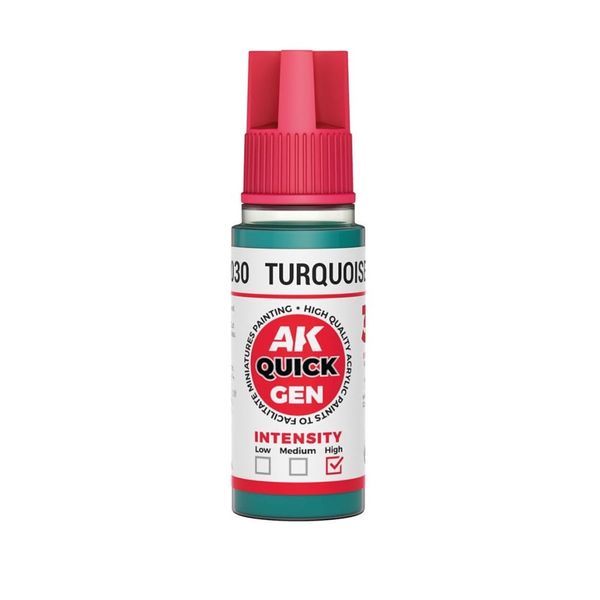 AK Interactive: Quick Gen - Turquoise Green 18 ml