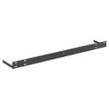 vidaXL Plávajúca nástenná polica dubová a biela 80x23,5x3,8 cm MDF