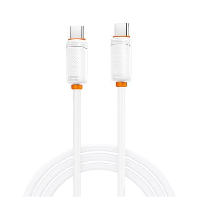 XO kábel NB-Q298 PD USB-C - USB-C 1,0m 240W biely