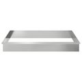 vidaXL Slimákové zábrany 12 ks 100 x 3,5 x 25 cm Pozinkovaná oceľ