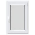 vidaXL Otočné a sklopné okno do suterénu RISOR 60 x 80 cm PVC a sklo