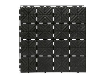 Dlaždice záhradné EASY SQUARE čierna 40x40cm - 1,5m2