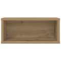 vidaXL Roh na skladovanie CD 2 ks Dub artisan 40 x 17 x 17 cm