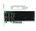 XtendLan PCI-E sieťová karta, 2x 40Gbps QSFP+, Intel XL710, PCI-E x8 Sieťová karta, PCI-E x8, 40Gbps, 2x QSFP+, Intel XL710