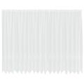 vidaXL Čipková záclona Biela 220 x 500 cm Polyester
