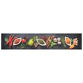 vidaXL Kuchynský koberec umývateľný koreniny 60x300 cm zamat